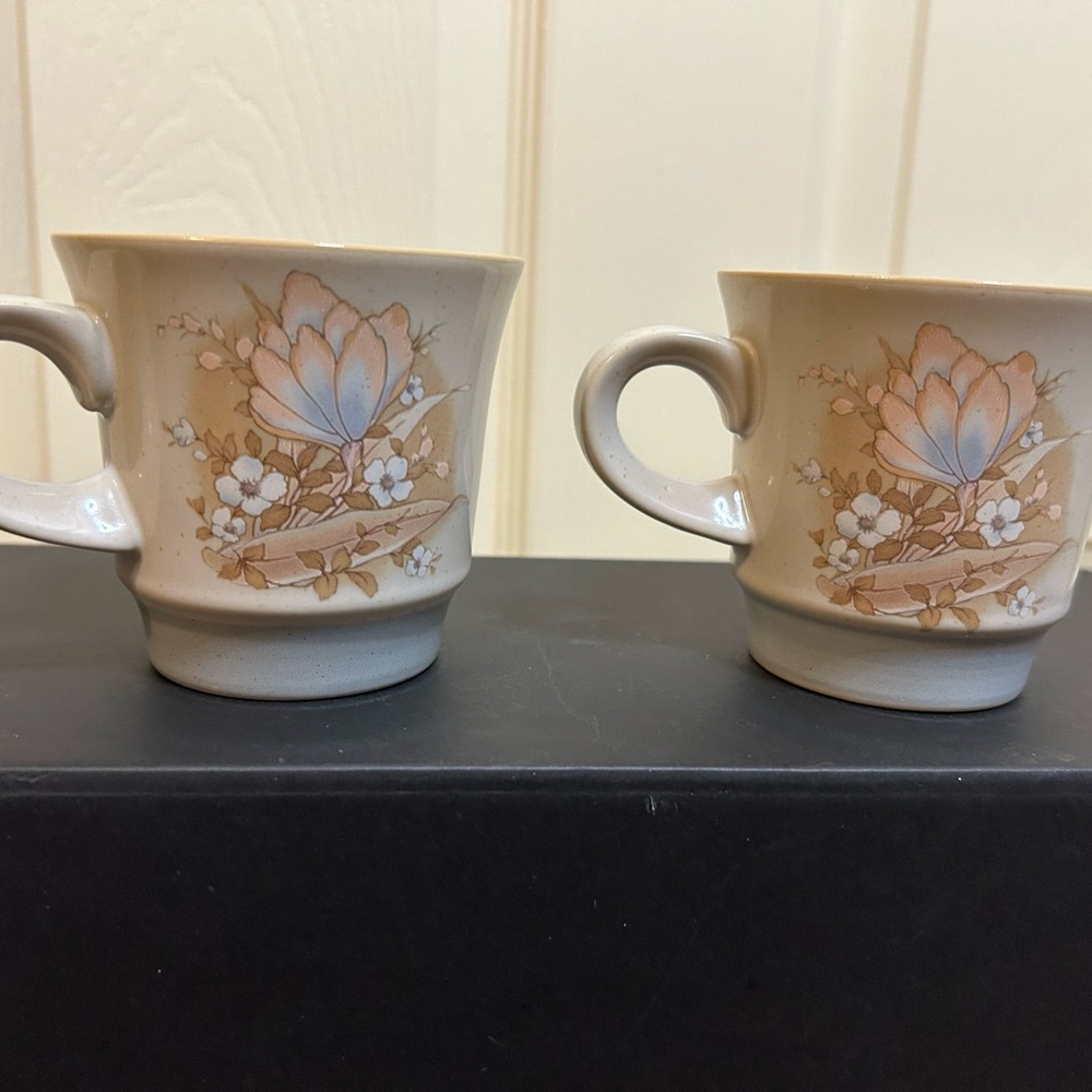 Noritake Stoneware Autumn Day Cups